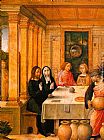 Marriage Paintings - The Marriage Feast at Cana by Juan De Flandes